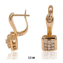 Kolczyki Xuping pozłacane 18k - MF36022